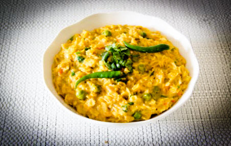 Oat upma is a very simple and very healthy dish. You can serve Oat upma at breakfast and kids love to have it any time of day.